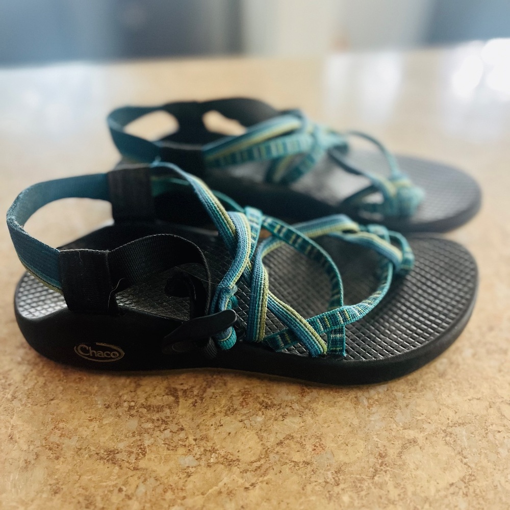 Chaco Double Strap With Toe Loop - image 1